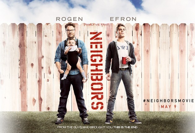 Neighbors 27x40 Framed Movie Poster (2014) 